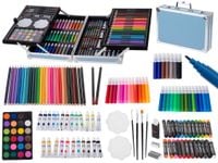 Zestaw Plastyczny Do Malowania W Walizce 145El Niebieski