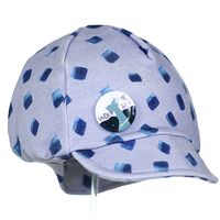 Pupill Gwidon czapka dla dzieci z daszkiem niebieska 50-52