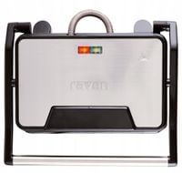 Grill elektryczny RAVEN EGE003X 900W Kontaktowy Nieprzywieralna powłoka