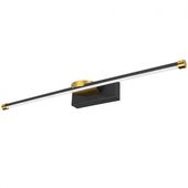 KINKIET LED 12W CZARNO-ZŁOTY IP44 4000K NEUTRALNY 1440LM