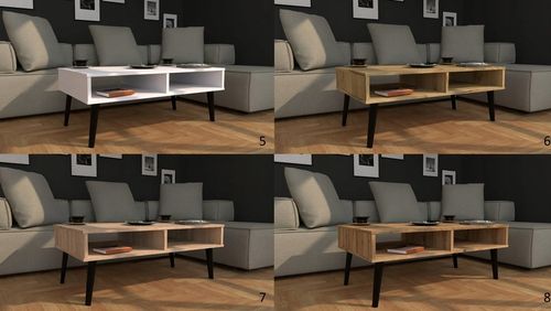 Stolik kawowy ława w stylu skandynawskim wotan na Arena.pl