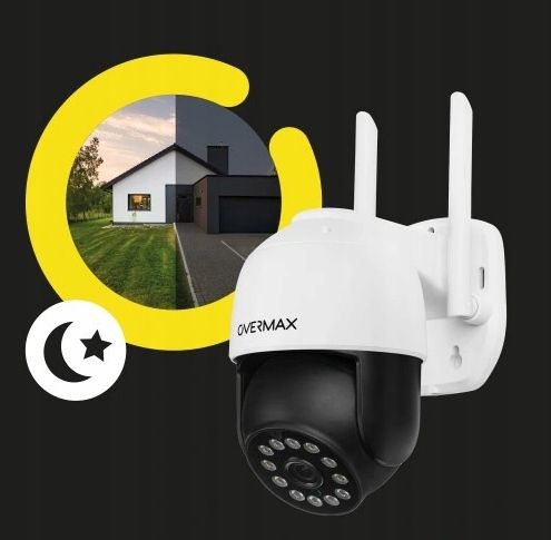 Kamera Zewnętrzna Obrotowa Ip Wifi 2.5K 4X Zoom na Arena.pl