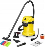 Odkurzacz Bezworkowy KARCHER WD 3 Profejsonalny Zestaw Ssawki 1000 W