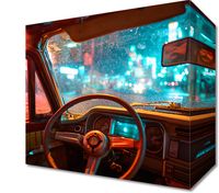 Obraz 20x20cm Nocny Kierowca