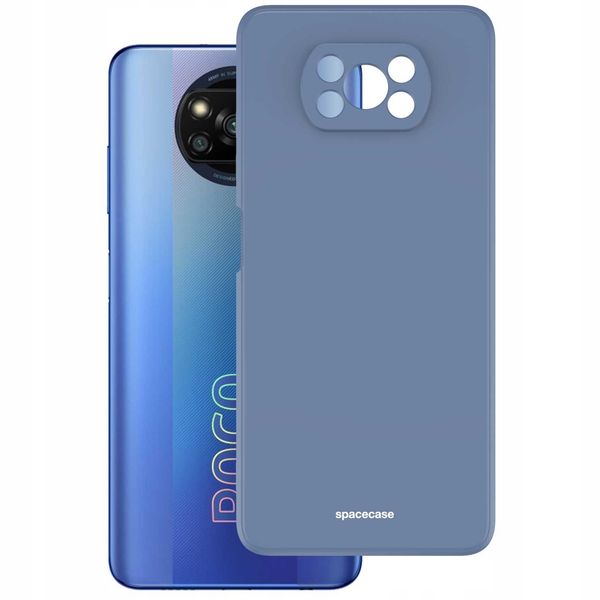 Spacecase Silicone Case Poco X3 Pro/Nfc Blue zdjęcie 2