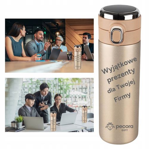 Kubek Termiczny z Wyświetlaczem LED + Grawer Prezent Dla Niej i Niego na Arena.pl