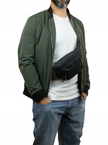 Alessio SASZETKA Torebka BIODRÓWKA NERKA męska POJEMNA TOP JAKOŚĆ na Arena.pl