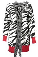 GAELLE PARIS bluza na zamek DAMSKI BIAŁY XS EU