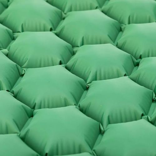 Materac dwuosobowy samopompujący zielony na Arena.pl