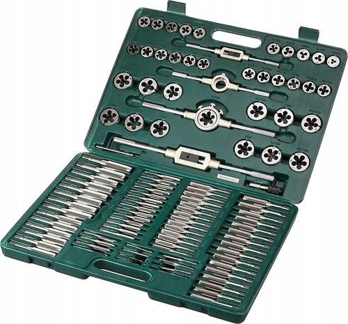 Zestaw gwintowników i narzynek metryczne M2-M18 Mannesmann 110el. na Arena.pl