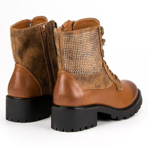 Sznurowane Workery Na Platformie r.39 na Arena.pl