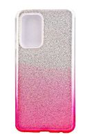 Etui brokatowe Bling do Samsung Galaxy A02s różowy