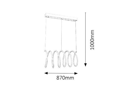 Lampa wisząca Donatella na Arena.pl