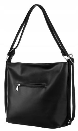 pojemna torebka damska ze skóry ekologicznej - rovicky na Arena.pl