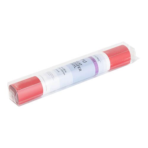 Folia flex - czerwona matowa zdjęcie 2