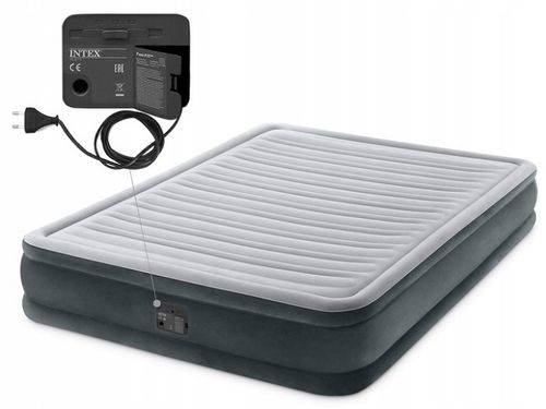 Materac dmuchany Air Bed Comfort-Plush Queen 203x152x33 cm Intex 67770 na Arena.pl