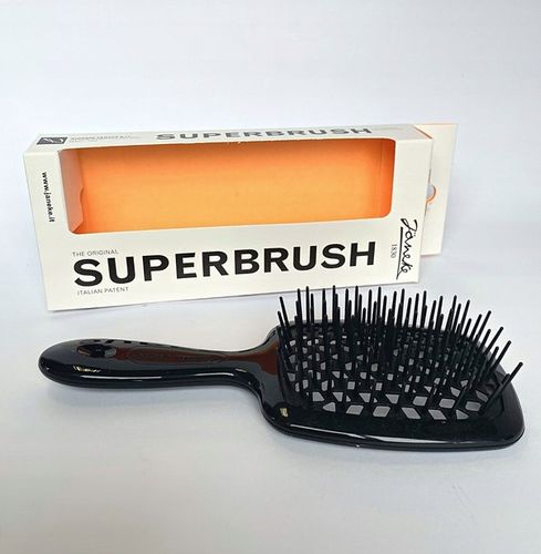 JANEKE SUPERBRUSH Szczotka do rozczesywania włosów czarna roz. Normal na Arena.pl