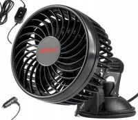 WIATRAK SAMOCHODOWY WENTYLATOR DO AUT AUTA SAMOCHODU POD ZAPALNICZKĘ 12V