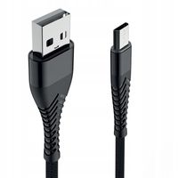 Kabel niktrade USB - microUSB typ B 1 m czarny