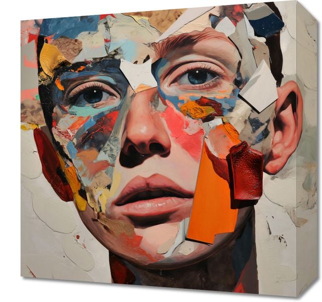 Obraz 40x40cm Podział Samego Siebie zdjęcie 1