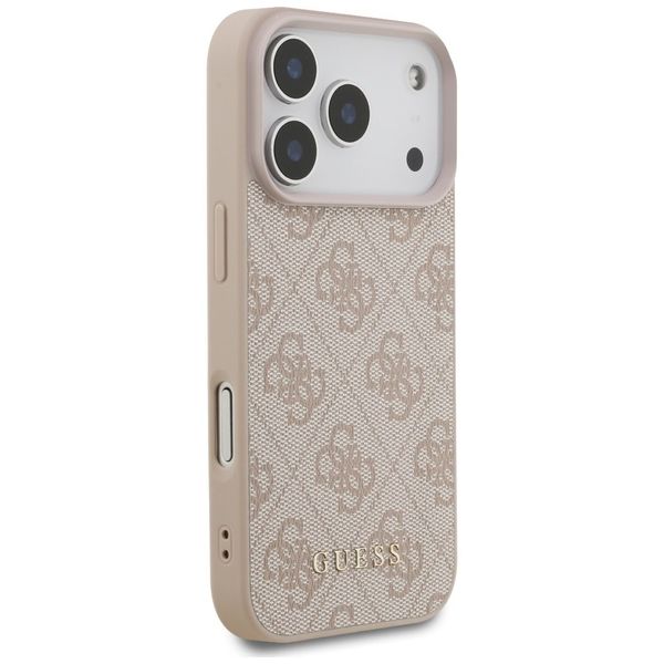 Etui Guess 4G Classic do iPhone 17 Pro różowy zdjęcie 4