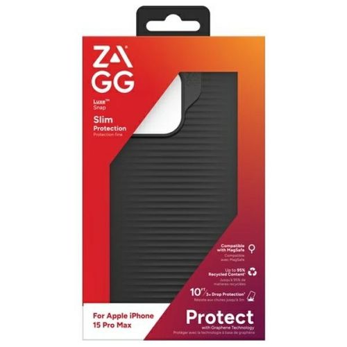 etui zagg luxe snap do iphone 15 pro max czarny/black na Arena.pl