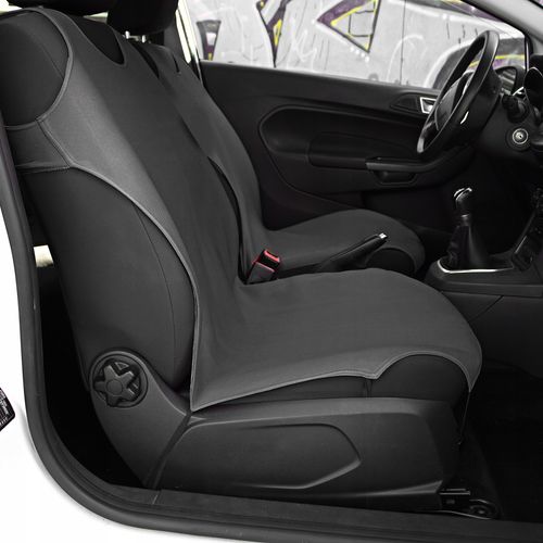 KOSZULKI POKROWCE SAMOCHODOWE TYŁ PRZÓD GRAFIT na Arena.pl