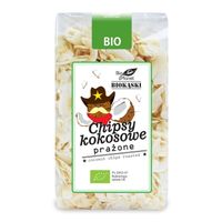 EKOLOGICZNE Chipsy kokosowe PRAŻONE BIO 150g BIOPLANET