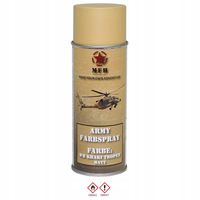Lakier wojskowy w spray WH KHAKI TROPEN matowy