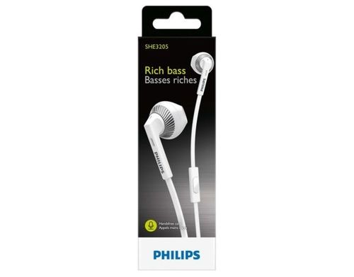 Philips SHE3205 białe na Arena.pl