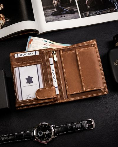 Męski stylowy portfel z indywidualnym wzorem na Arena.pl