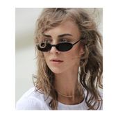 Okulary Przeciwsłoneczne Owal Black Ok264Wz1