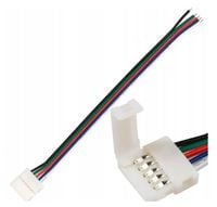 Złączka do taśm RGBW 10mm taśma - kabel (5-pin)