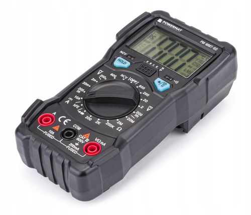 Multimetr CYFROWY Elektryczny Miernik Prądu LCD 600V AC/DC LED HFE PRECYZJA na Arena.pl