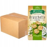 Maretti Pieczone krążki chlebowe o smaku śmietankowo-cebulowym 70 g x 15
