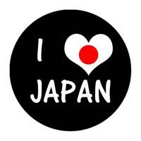 Przypinka I ♥ JAPAN