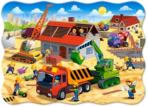 Puzzle 30 el. house in constr. na Arena.pl
