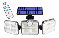 SOLARNA LAMPA 122 LED COB czujnik ruchu PILOT E084