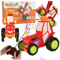 Traktor Zdalnie Sterowany Na Pilota RC Tańczący Świeci Zabawka Ciągnik AUTA