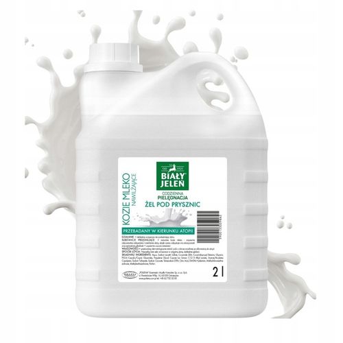 Żel pod prysznic Biały Jeleń KOZIE MLEKO 2L zapas na Arena.pl