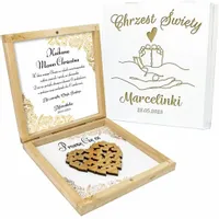 PODZIĘKOWANIE DLA CHRZESTNYCH DZIADKÓW BABCI CHRZEST CHRZTU PUDEŁKO 3D