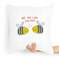 Poduszka Na Walentynki We Bee-Long Together Z Nadrukiem Ze Zdjęciem