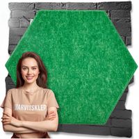 Panele Ścienne Filcowe 3D Heksagon Zagłówek Samoprzylepne Akustyczne Soft