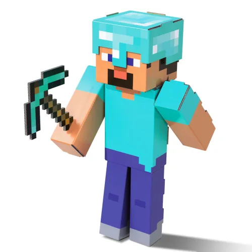 Minecraft zbuduj figurkę Steve`a na Arena.pl