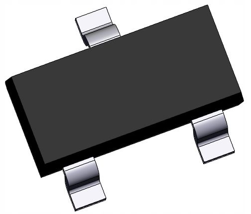A2SHB SI2302 SOT23 tranzystor MOSFET zdjęcie 1
