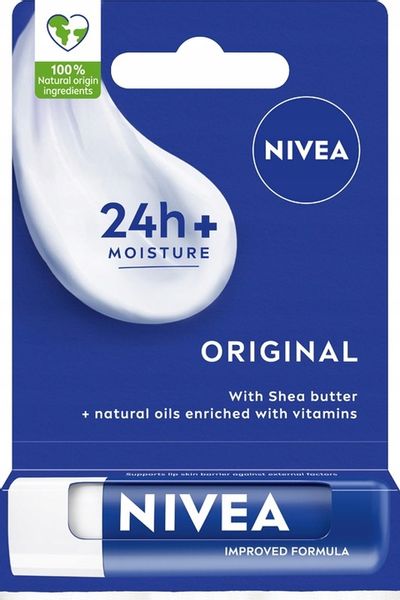 NIVEA Pomadka ochronna do ust Original Care zdjęcie 1