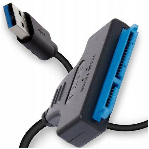 Adapter przejściówka kabel kieszeń USB 3.0 SATA DO DYSKU 2,5" SSD HDD na Arena.pl