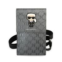 karl lagerfeld torebka klwbsamipgsrebrny/silver ikonik karl monogram
