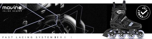 Rolki damskie fitness MOVINO CRUZER B4 rozmiar 37 na Arena.pl