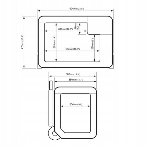 Lodówka kompresorowa Yolco BX40 GREEN Bluetooth na Arena.pl